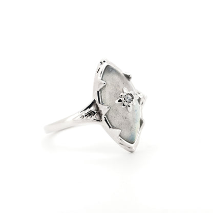 Persephone - Natural Labradorite Gemstone Ring