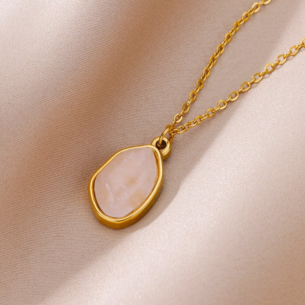Iris - Natural Gemstone Necklace - Sage Gems Jewellery Co.