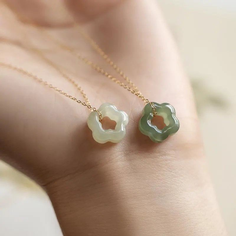 Lucky Stars - Jade Star Necklace - Regal Gems Jewellery Co.