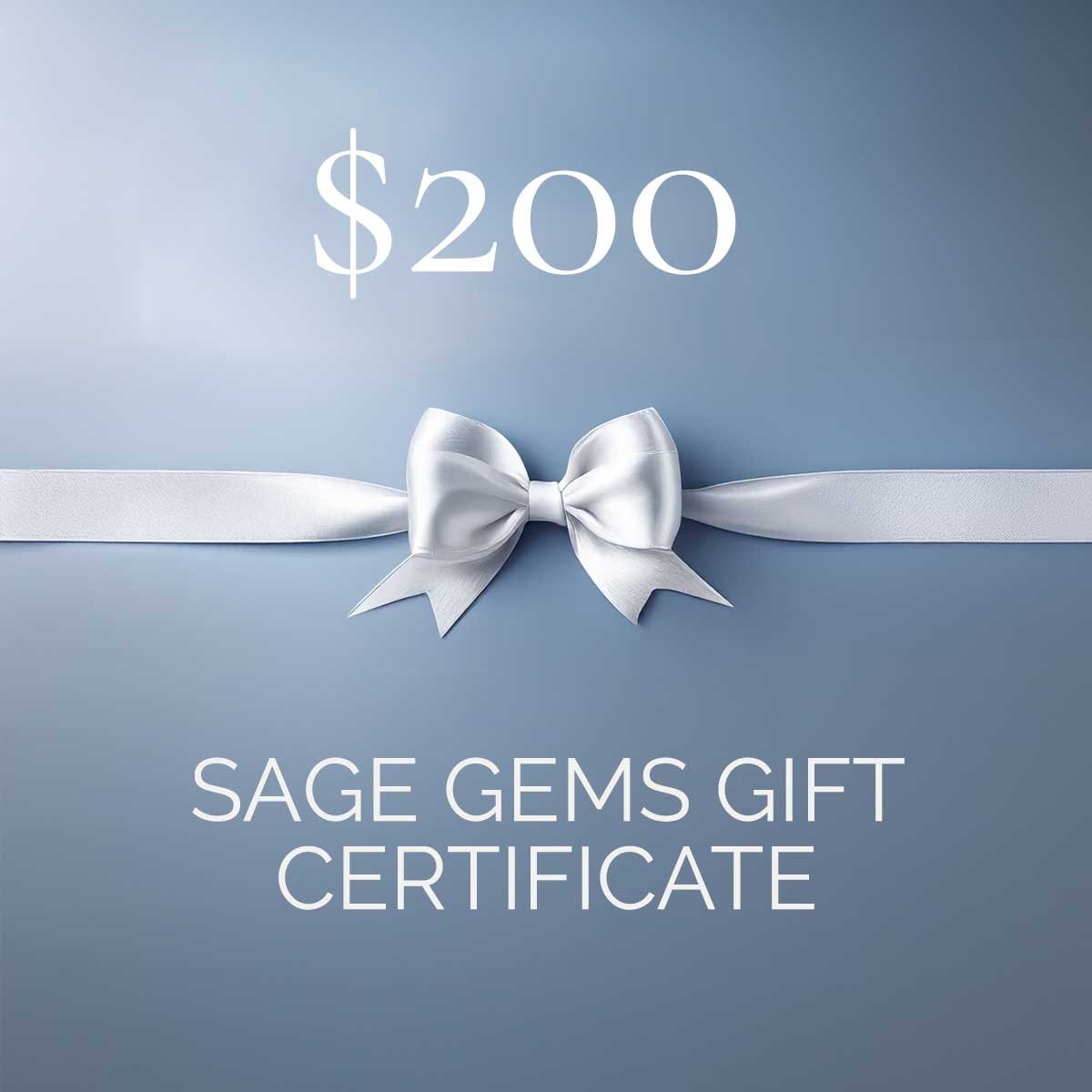 Sage Gems Jewellery Co. Gift Card - Sage Gems Jewellery Co.