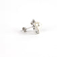 Athena pearl earrings silver plated - Regal Gems Jewellery